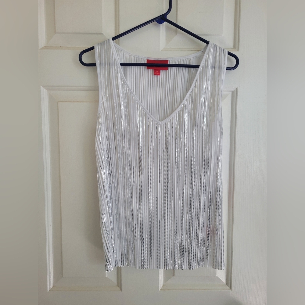 Jennifer Lopez sparkle cami-tank. Nwt. sfh. Dog friendly.